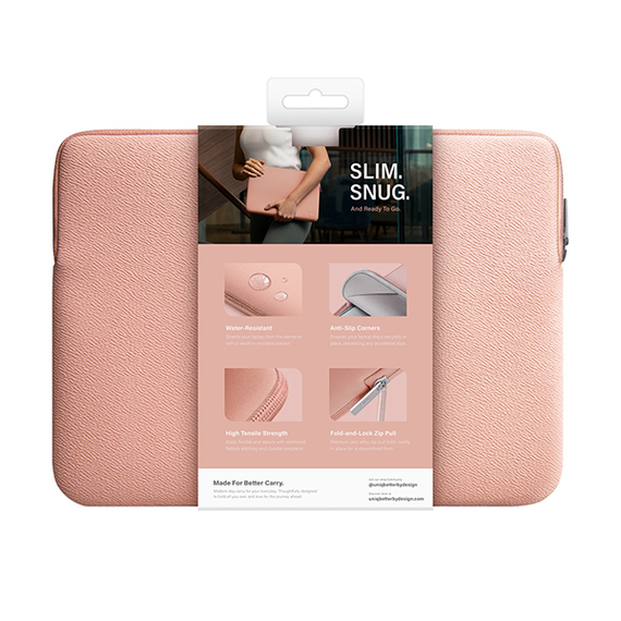Чехол Uniq Cyprus v.2 Neoprene Laptop sleeve для ноутбуков 14&quot; (CYPRUS(14)-PINK) Pink