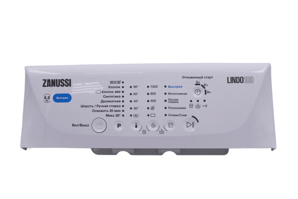 Пластик стиральной машины Zanussi Lindo 100
