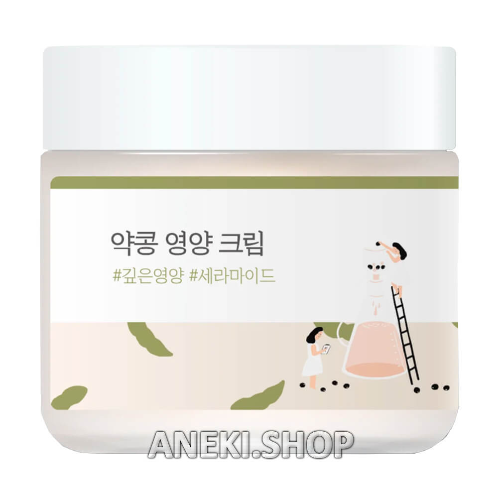 Крем омолаживающий питательный с соей 80 мл Round Lab Soybean Nourishing Cream