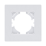 Рамка 1-постовая, белый Kollinger Eleganz Plex EP1WH
