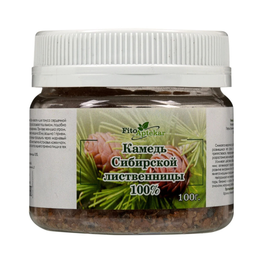 Камедь Сибирской лиственницы 100%