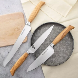 Нож универсальный 16см Berger Cutlery Ergo Line Olive