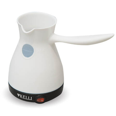 Турка электрическая KELLI KL-1445 БЕЛЫЙ объем 600 мл, мощн. 700-850 Вт