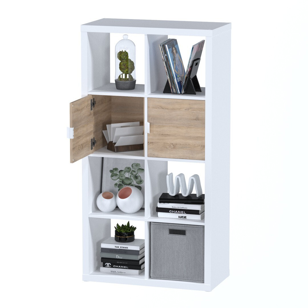 Фора модуль с дверцей, ручка металл, размеры: 33*33*37см, цвет: дуб беленый