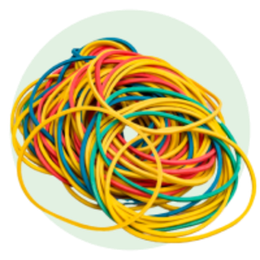 Резинки банковские