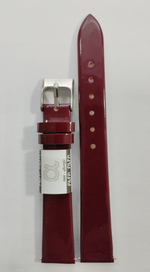 14мм. Ремень кожаный.Гладкий лаковый.