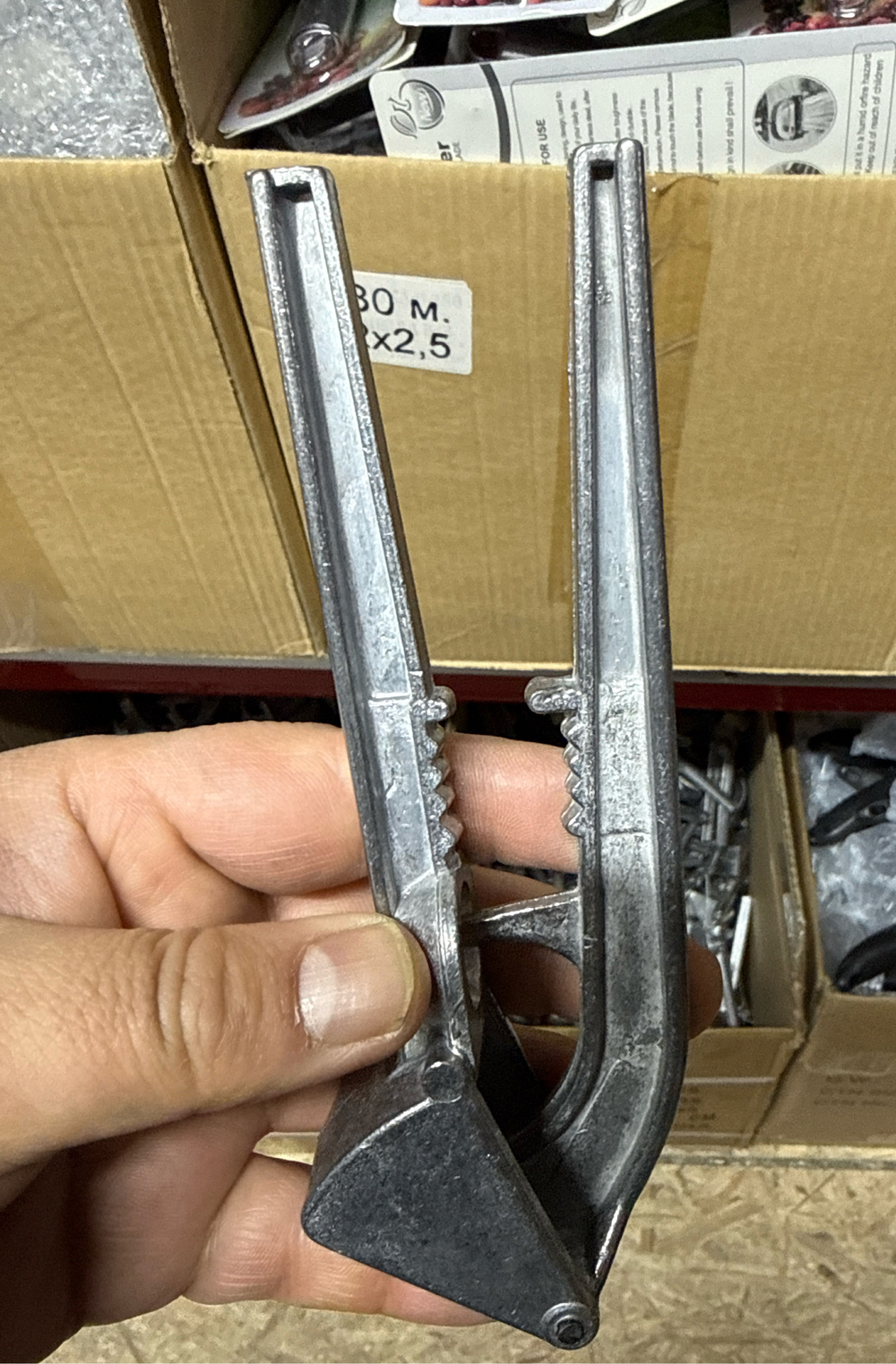 Чеснокодавка алюминиевая усиленная (Укр)