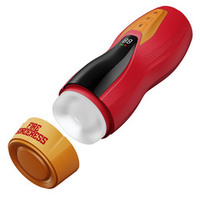 Интерактивный вибромастурбатор с функциями нагрева и толчков Огненная волшебница Солара Masturs Fire Sorceress Solara Multi Function Masturbator