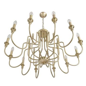 8318/12 CLASSI LN26 шампань/металл Люстра E14 12*40W 220V SUANA