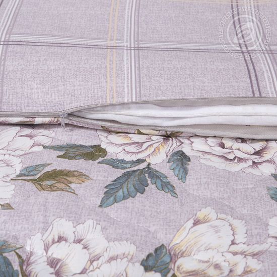Двуспальный комплект постельного белья Флоретта бязь Зима-Лето