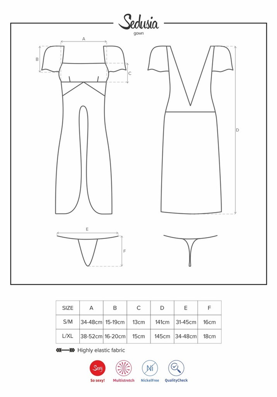 SEDUSIA Dress Сорочка