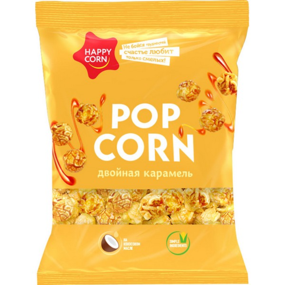 Попкорн Happy Corn со вкусом Сыра 100 гр