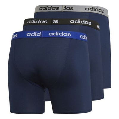 Мужские боксеры спортивные Adidas Brief M - 3 пары/collegiate navy/collegiate navy/collegiate navy