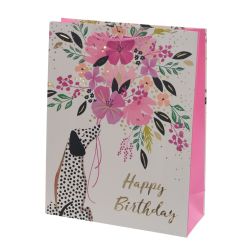 GAEM Пакет подарочный (бумага 210г/м2, блок микс 12шт), L31 W12 H40 см, 4в.