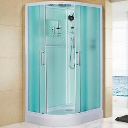 Душевая кабина Esbano (Эсбано) ES-L115CR R, с низким поддоном, с электрикой и LED освещением, 115х85х210