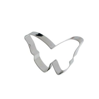 Форма для вырезания печенья «Бабочка», 7×5,5×2 см, цвет хромированный