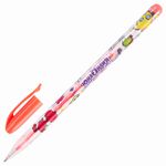 Ручки гелевые ЮНЛАНДИЯ, НАБОР 12 ЦВЕТОВ, НЕОН, корпус с печатью, узел 0,7 мм, линия письма 0,5 мм, 142806