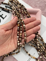 Нить бусин из яшмы 6,5мм