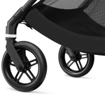 Коляска Cybex Melio Carbon 2 в 1 Fog Grey/Magic Black с дождевиками