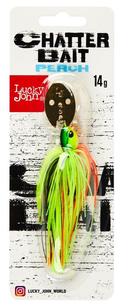Чаттербейт Lucky John CHATTERBAIT PERCH 22.0г 007