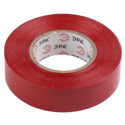 Изолента ЭРА ET1520RED ПВХ 15мм х 20м красная