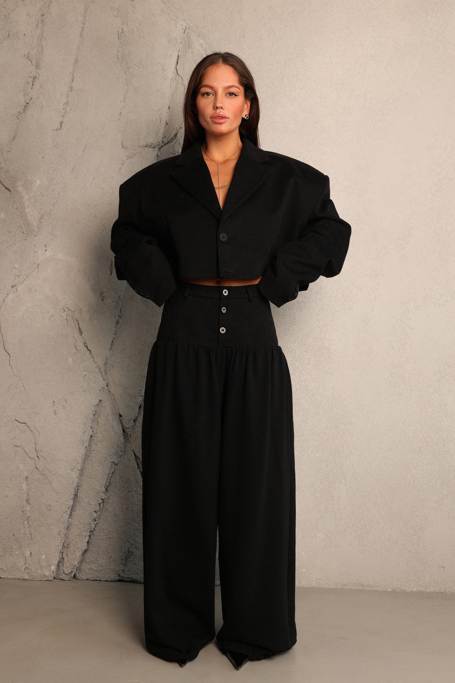 Жакет из денима мини