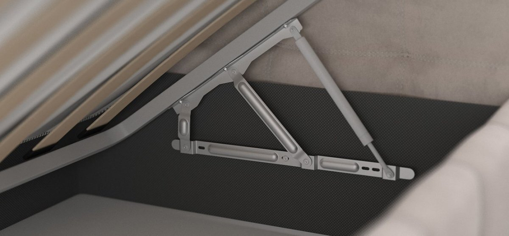 Кровать Босс мини велюр Monolit латте