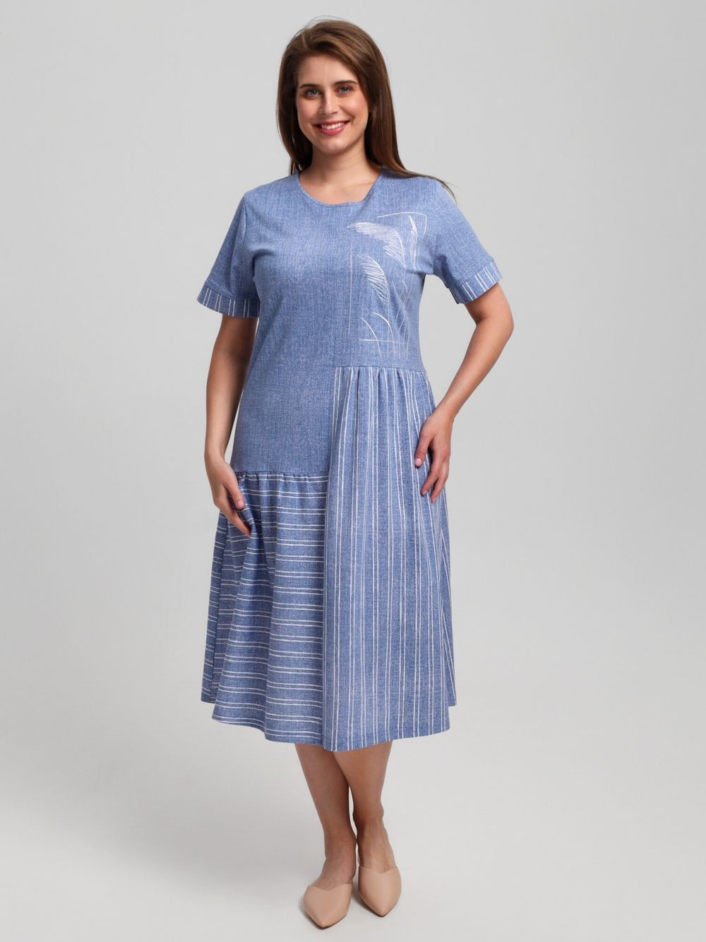 Платье Баронесса-1 Виотекс СИНИЙ