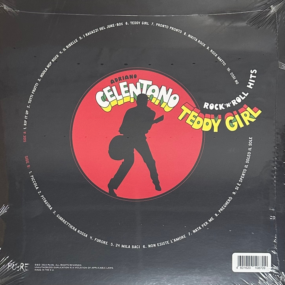 Adriano Celentano - Teddy Girl - Rock'N'Roll Hits (Европа)
