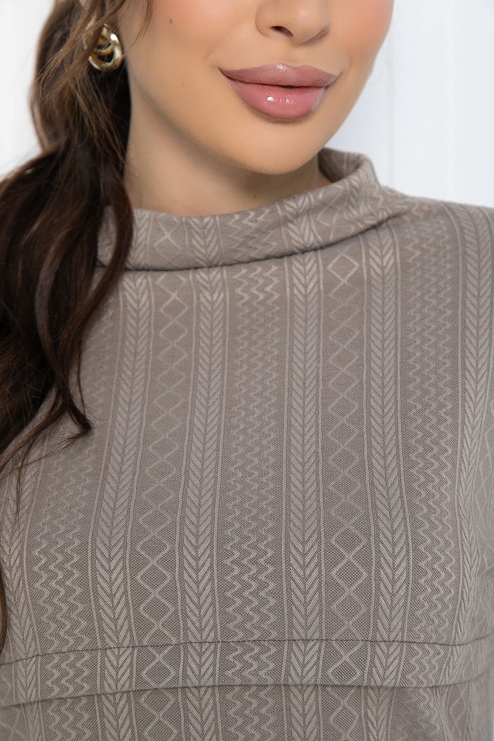 Платье Нарина (коричневое) П12049 LT Collection