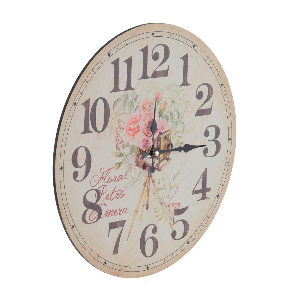 GAEM Часы настенные декоративные, L34 W4 H34 см, (1xАА не прилаг.)