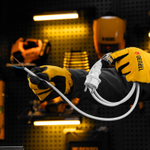 Шнур сетевой Energy Series, ПВС, 1,5 м, 2 x 1,5 мм, с неразборной вилкой, белый, Denzel