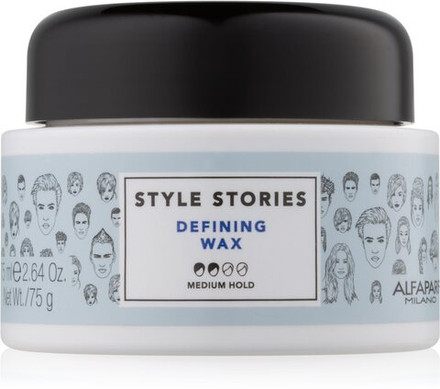 Alfaparf Milano Style Stories The Range Paste - восковая паста текстурирующая среда /  Defining Wax 75  ml  / GTIN 8022297071411