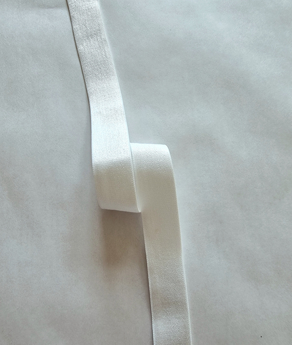 Бретель тёплый белый 20 мм