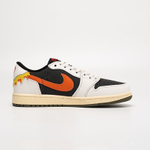 кроссовки Air Jordan 1 Low x Travis Scott White / Grey / Orange