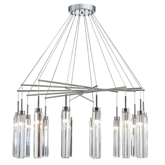 Подвесная люстра Newport 4524+10/S chrome М0068064