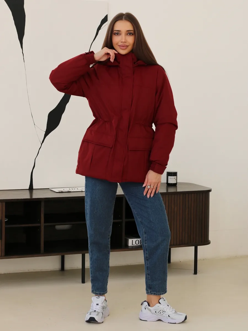 Куртка демисезонная с капюшоном