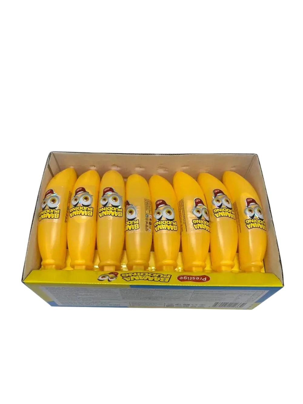 Жидкая конфета со вкусом банана и в форме банана, 24шт