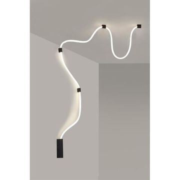 Светильник настенно-потолочный LED 78W 3000K APL.773.02.78 чёрный Sindrillon Aployt