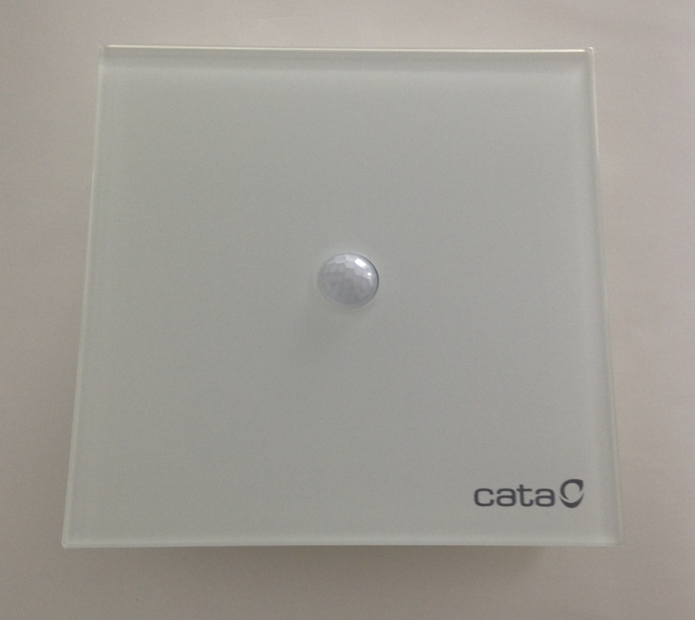 Накладной вентилятор Cata E 100 Sensor (PIR) с датчиком движения + обратный клапан