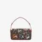 Сумка Fendi из ткани FF с вышивкой Astrology коричневый