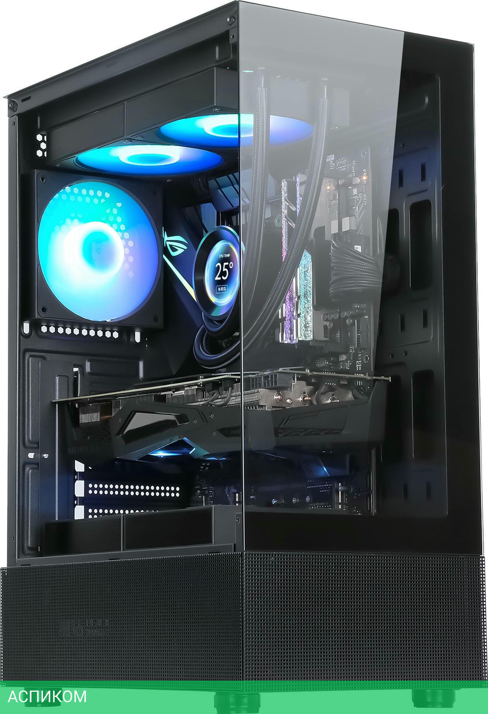 Корпус Formula Crystal Z1 без БП черный