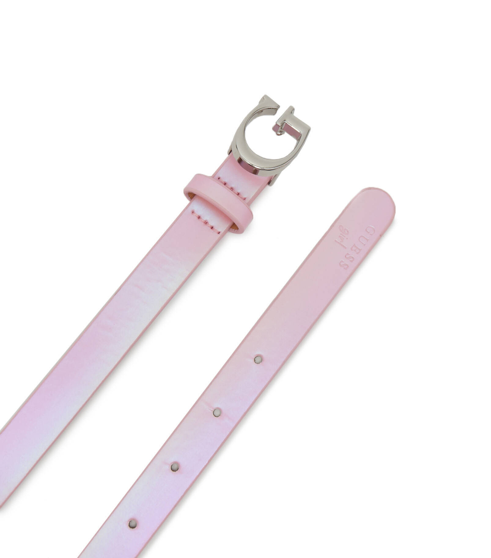 Ремень Guess - розовый(J3GZ07 WFHU0)