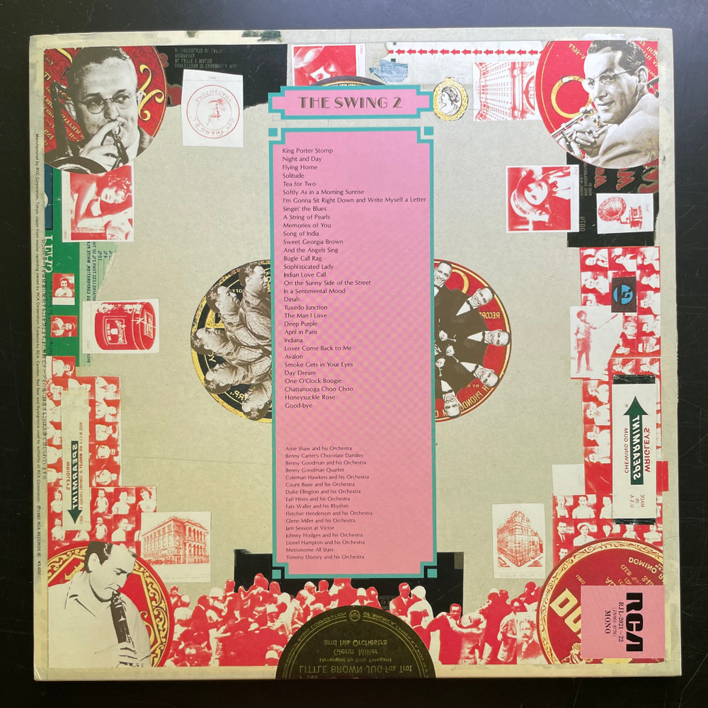 Сборник The swing 2 2LP (Япония 1982г.) Promo