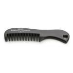 Расческа для бороды и усов черная Edwin Jagger Black Beard & Moustache Comb