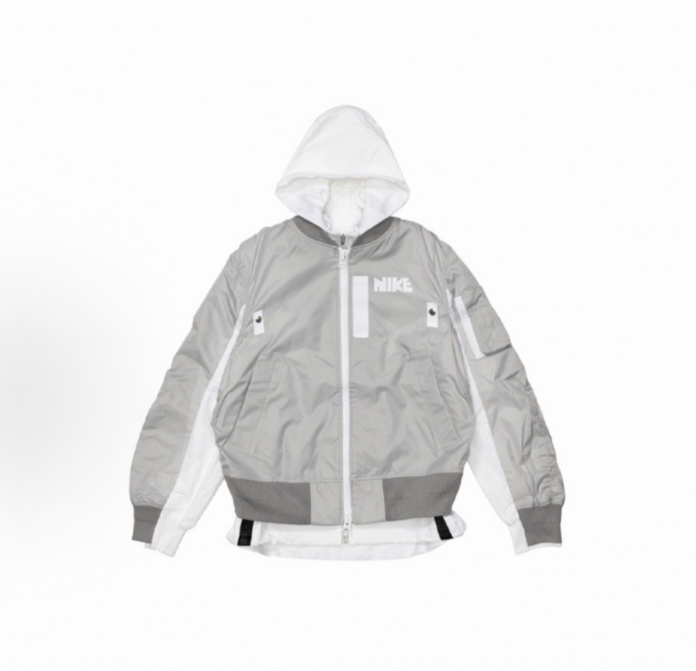 Бомбер Nike x Sacai Layered