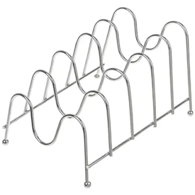 Подставка для крышек на 5 предметов, цвет серебро