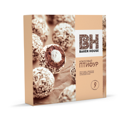 Пирожные Птифур кокосовый 225 гр