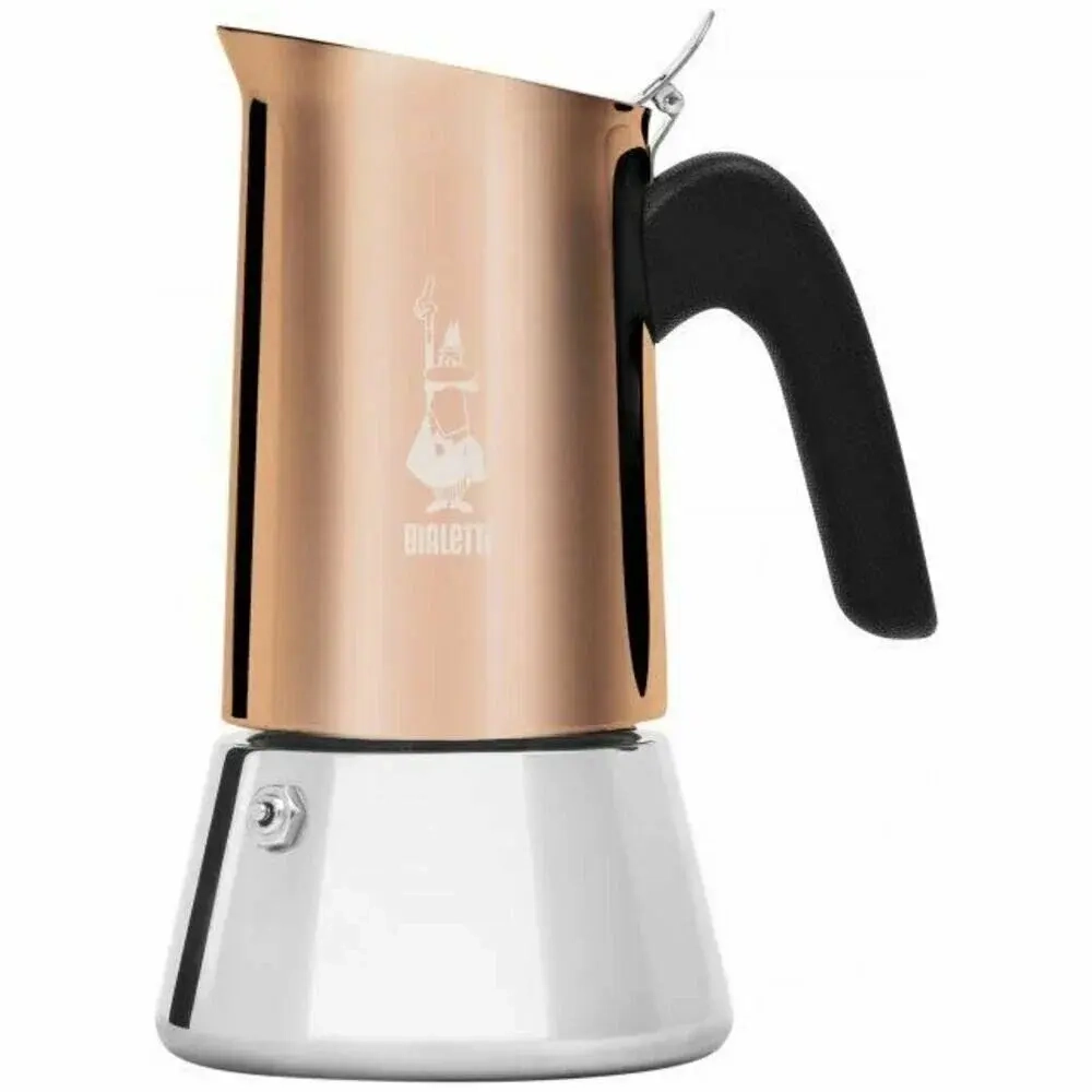 Гейзерная кофеварка Bialetti New Venus Rame Induzione 4 порции 7284