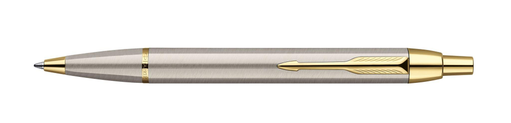 Шариковая ручка Parker IM Metal K223 Brushed Metal GT